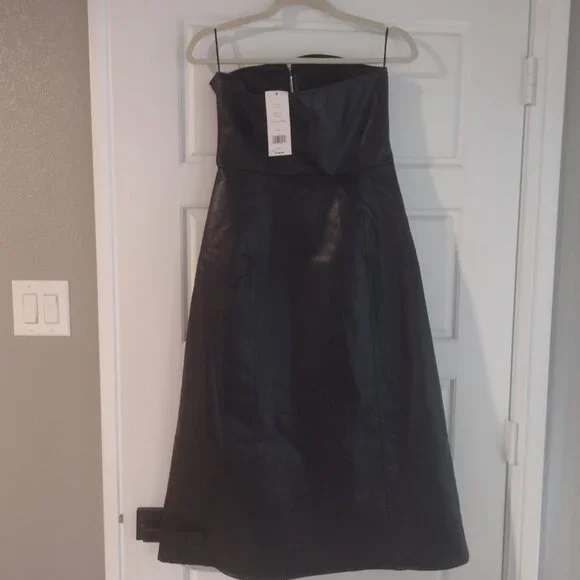 French connection leather dress - Picture 5 of 6